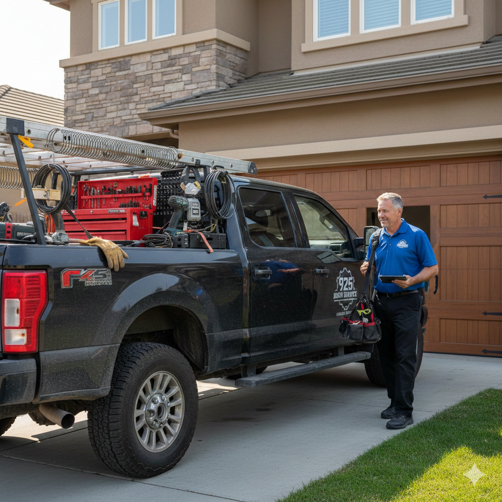 925Door Service in action<br />
